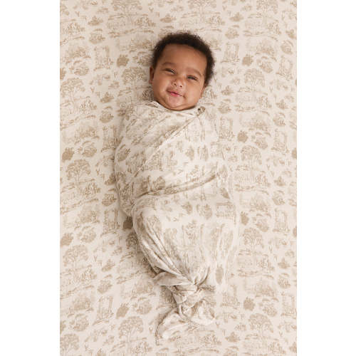 Ecru Toile Swaddle