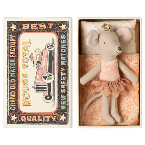 Princess mouse, Little sister in matchbox - Maileg USA