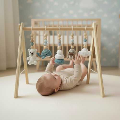 Handmade Polar Baby Gym