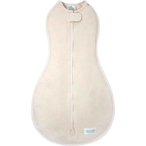 Woombie Original Baby Swaddling Blanket - Soothing, Cotton Baby Swaddle - Wearable Baby Blanket, Freebird, 14-19 lbs