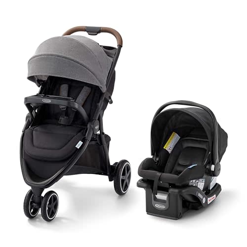Graco Outpace LX All-Terrain Travel System - Includes SnugRide 30 Lite Infant Car Seat, Briggs, High-Performance Stroller/Car Seat Combo, Practical & Durable