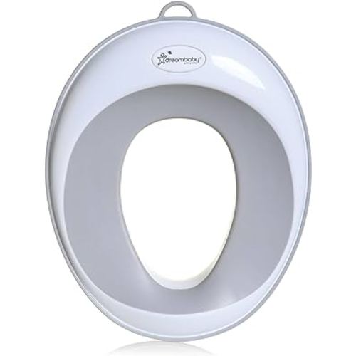 Dreambaby Potty Training Toilet Seat, Easy Fit Toddler Toilet Seat Cover, Anti-Slip for Potty Training Boys and Girls, Lightweight and Portable Potty for Toddler Travel.