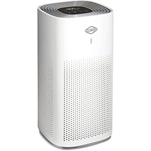 Clorox Air Purifiers for Home, True HEPA Filter, Large Rooms up to 1,500 Sq Ft, Removes 99.9% of Mold, Viruses, Wildfire Smoke, Allergens, Pet Allergies, Dust, AUTO Mode, Whisper Quiet