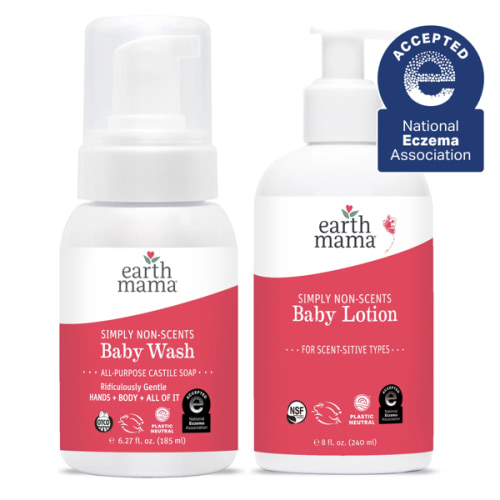 Simply Non-Scents Baby Wash + Lotion Set