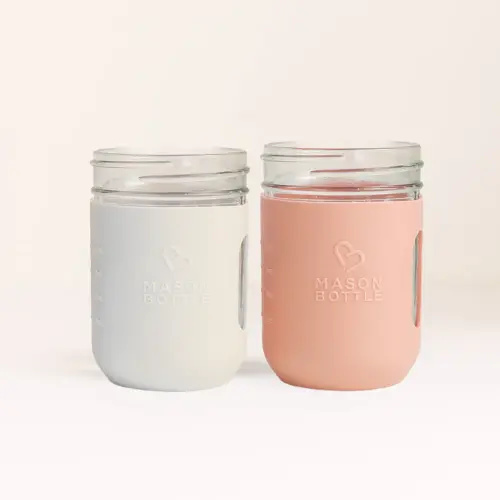Mason Bottle Silicone Sleeve