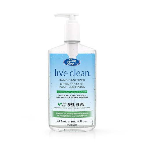 Live Clean One Step Hand Sanitizer with Aloe - Walmart.ca