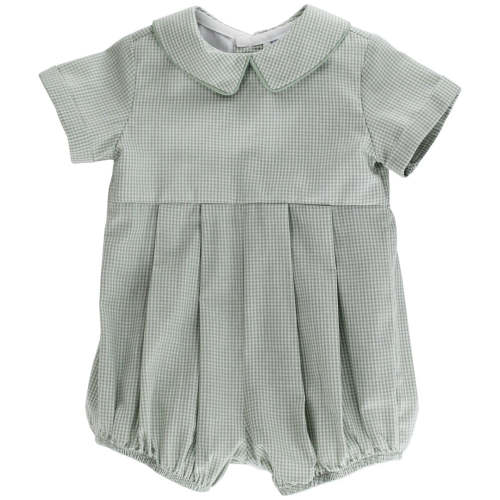Bailey Boys Baby Boy Dressy Bubble - Celery Green Checks – Best Dressed Child