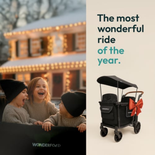 Parent Console with Insulated Cup Holders l WonderFold – WONDERFOLD