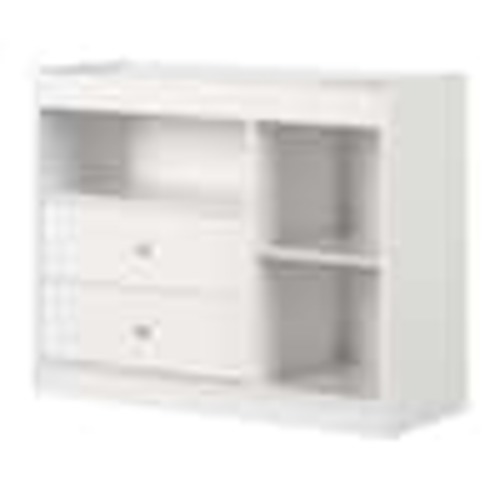 South Shore Sweedi Pure White 44.75 in. Changing table 14694