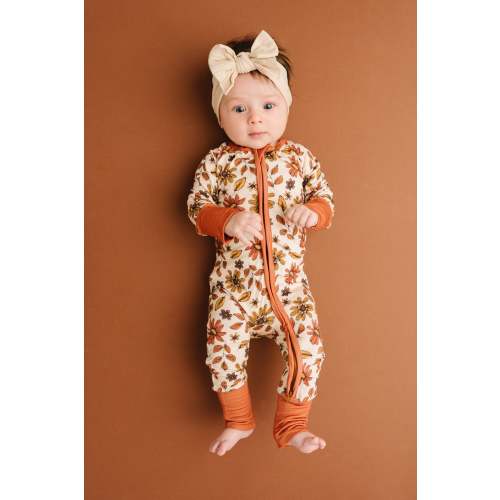 Cozy Fall Floral Bamboo Sleeper