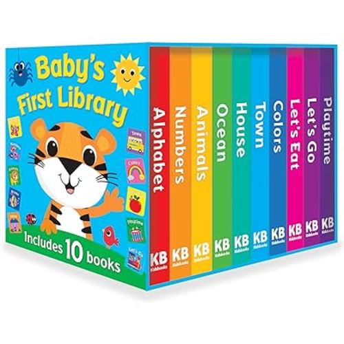 Baby’s First Library 10-Book Set - Board Book Set for Babies and Toddlers, Ages 0-4