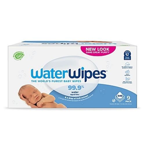 WaterWipes® Biodegradable 540-Count Baby WipesWaterWipes® Biodegradable 540-Count Baby Wipes