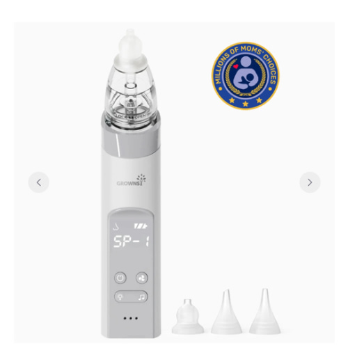 Adjustable Suction Nasal Aspirator with 3 Soft Tips