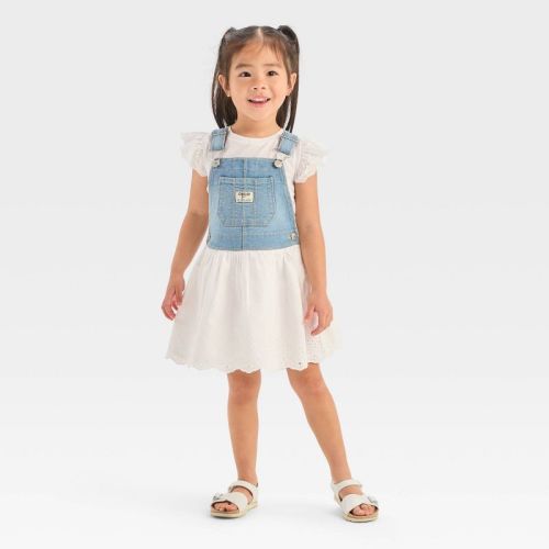 OshKosh B'gosh Toddler Girls' Lace Skirtall - White, Size: 2T