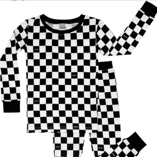Little Sleepies Two-Piece Pajama Set for Boys & Girls, Soft Viscose from Bamboo Toddler Pajamas for Kids, Family Matching PJs