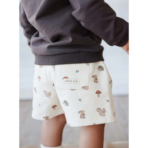 Organic Cotton Jalen Short - Woodland Friends