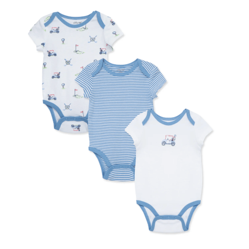 Golf Club 3-Pack Bodysuits