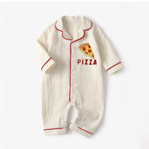 Baby Newborn Pizza Romper