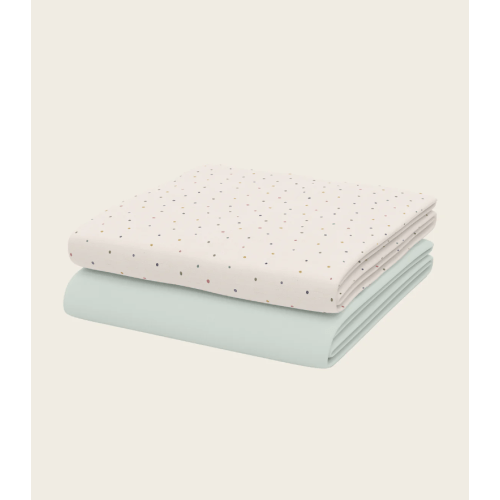 Nestig Stardust Mini Crib Sheets Set of 2