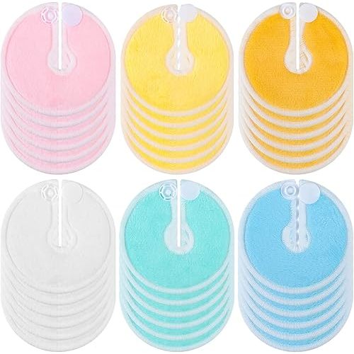 36 Packs G Tube Button Pad Feeding Tube Pads G Tube Button Covers Reusable Breast Feeding Pads Abdominal Dialysis Feeding Tube Supplies for Kid Breastfeeding Stay Dry (One Size)