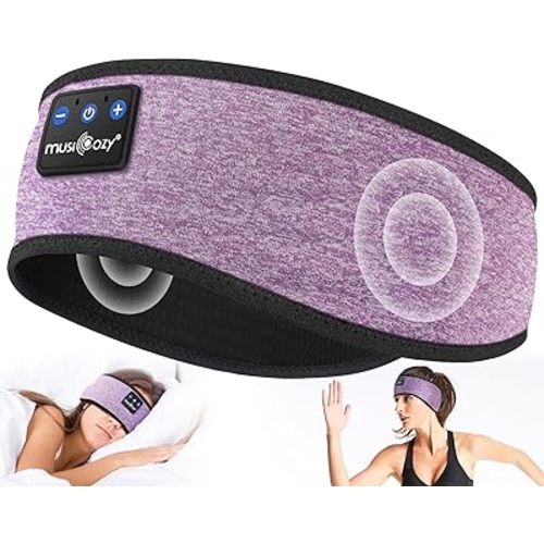MUSICOZY Bluetooth 5.4 Sleep Headphones Headband Sports Wireless Audio