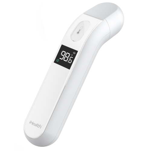 iHealth No-Touch Forehead Thermometer for Adults, Children, Toddlers, Fever Indicator, Body Temperature, PT2L