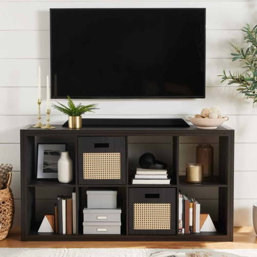 Better Homes & Gardens 8 Cube Storage Organizer, Charcoal
