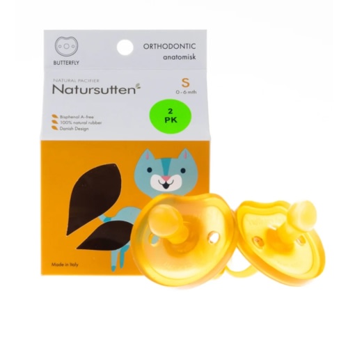 Natursutten Orthodontic Butterfly Shield Pacifier – Blooming Baby