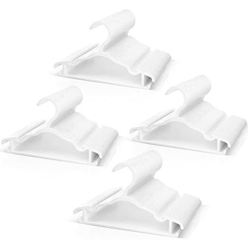 Baby Hangers Kids Plastic Hangers for Closet Non-Slip Toddler Hanger for Infant Child Clothing, Small Children Hanger Ideal for Boys and Girls Closet Pants Coats Skirts - 100 Pack White