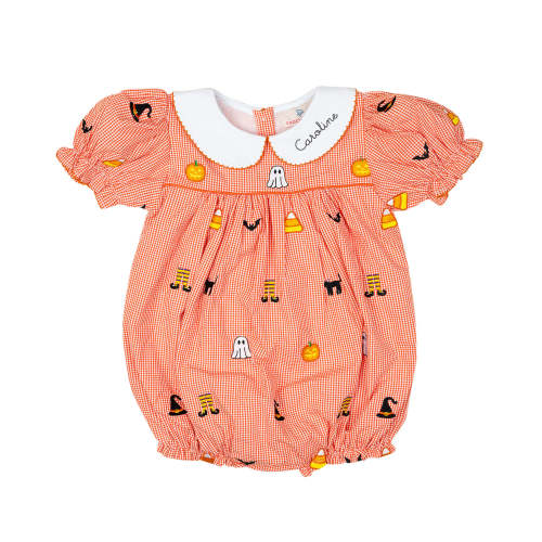 Spooky Embroidered Halloween Bubble