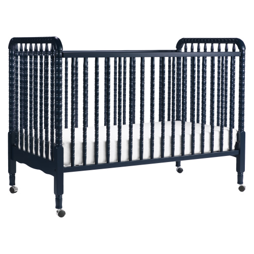 DaVinci Jenny Lind 3-in-1 Convertible Crib in Navy Blue Finish