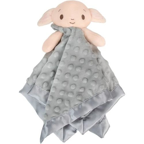 KIDS PREFERRED Harry Potter 12 Inch Dobby Baby Lovey Security Blanket Snuggle Toy Stuffed Animal for Newborn Infants and Babies