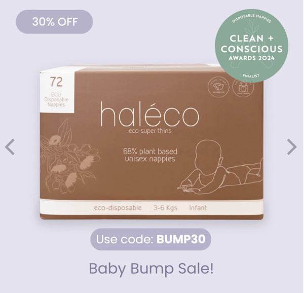 Biodegradable COTTON Infant Baby Nappies 3-6kg | SINGLE BOX - Gentle on Skin, Eco‑Friendly