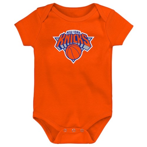 New York Knicks Outerstuff Newborn Primary Logo Bodysuit - Orange