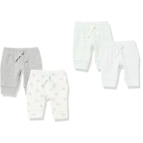 Amazon Essentials Unisex Babies\' Cotton Pull-On Pants