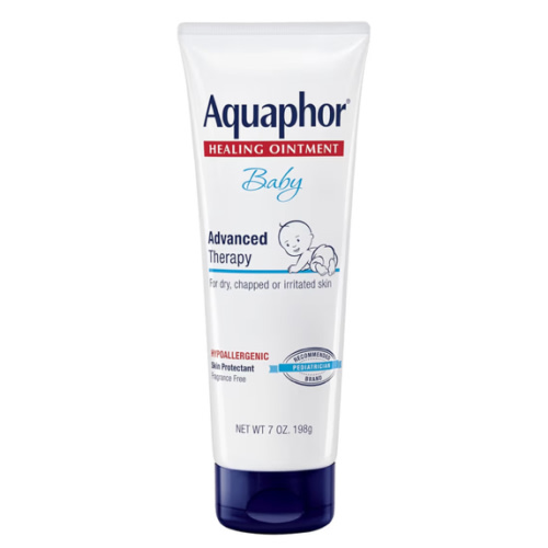 Aquaphor Baby Healing Ointment Advanced Therapy Skin Protectant, Dry Skin and Diaper Rash Ointment, 7 Oz Tube