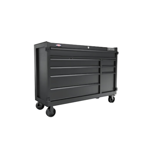 CRAFTSMAN Premium 2000 Series 52-in W x 39.5-in H 8-Drawer Steel Rolling Tool Cabinet (Black) CMST98262BK at Lowes.com