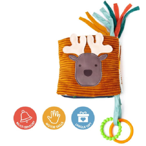 Soft Activity Book 2-in-1, Forest by Little Big Friends