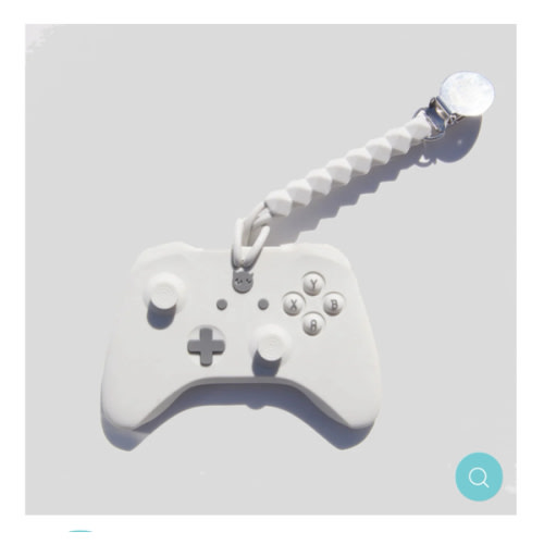 The One in Arctic White Teether