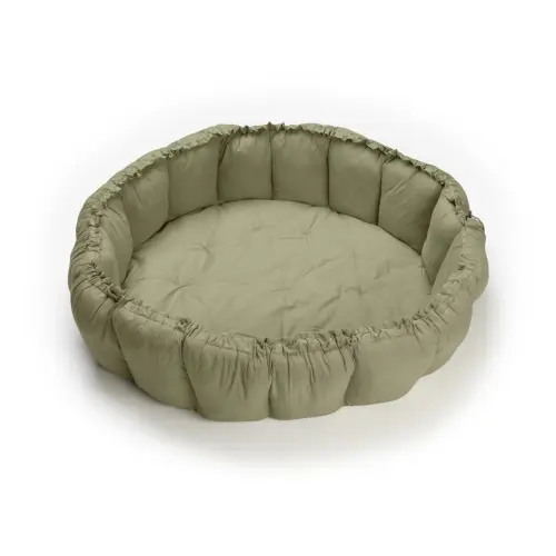 Play and Go - Bloom Organic Cotton Play Mat - Green | Smallable