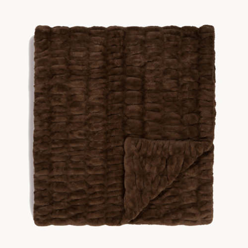 Driftwood Faux Fur Blanket | Lola Blankets
