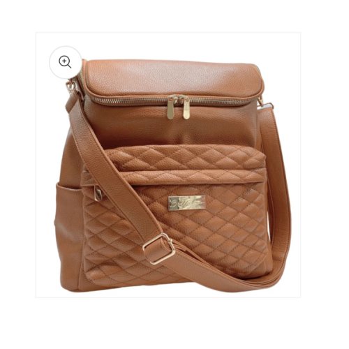 Mabel Diaper Bag Tan – Bellaboo USA