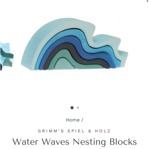 Water Waves Nesting Blocks