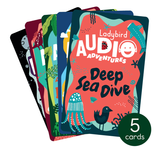 Ladybird Audio Adventures Volume 1 - Audiobook Cards for Yoto Player