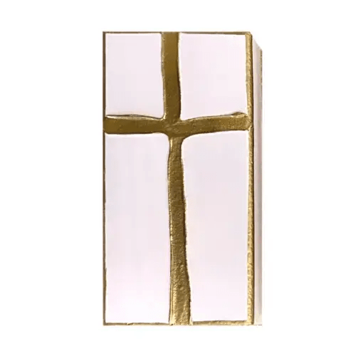 4x7 Gold Cross Blocks