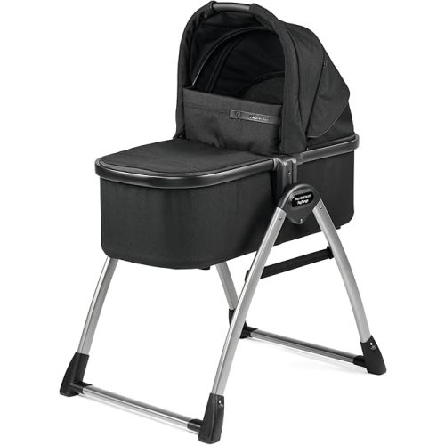Peg Perego Bassinet with Home Stand for Ypsi - Black
