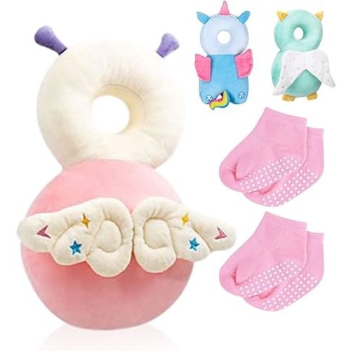 Baby Head Protector,Head Protection Back Pack for Sitting Crawling Walking,Adjustable Toddlers Safety Pad Cushion