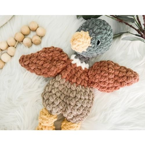 Mallard Duck Lovey, Soft Toys for Newborns, Duck Nursery Decor, Hunting Themed Nursery, Baby Cuddle Blanket - Etsy