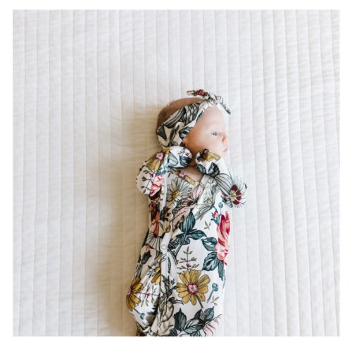 Kimono Knotted Gown in Hattie