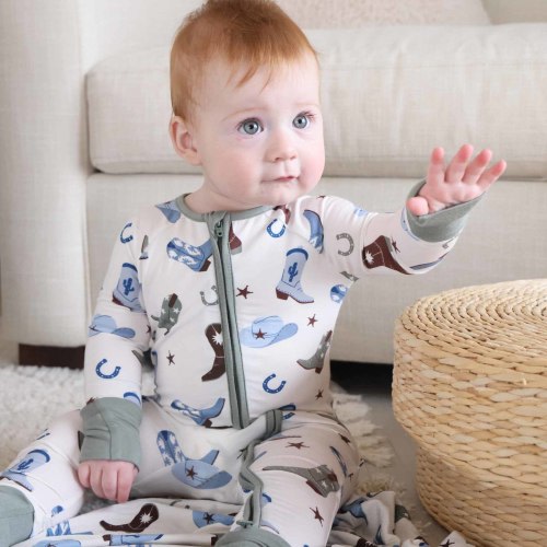 Boot Scootin' Convertible Zip Romper